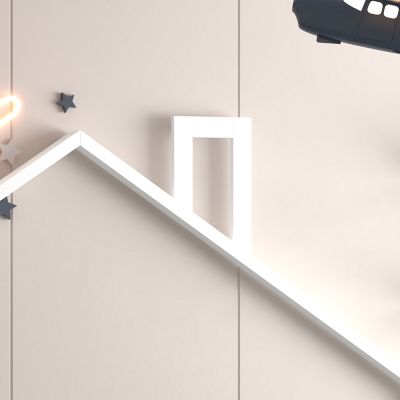 BED FOR KIDS HOUSER HM740.03 t.MONTESSORI SOLID PINE WOOD IN WHITE--FOR 190x90cm.