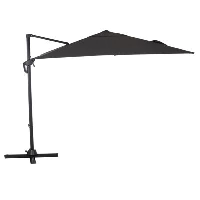 POOLSIDE UMBRELLA JAVANTE HM6623.01 GREY ALUMINUM & SHADE 2.7x2.7x2.7Hcm.