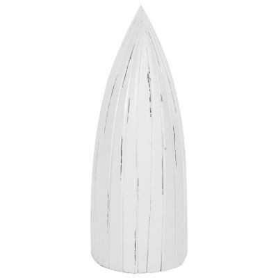 BOTTLE RACK VERTICAL BOAT SHAPE 10 PLACES MAHOGANY WOOD HM9493 36x26x92,5H cm