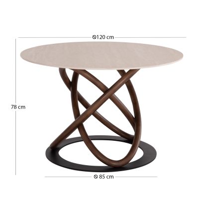Round Dining Table Orbiter
