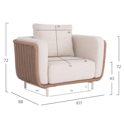 Lounge Set 4pcs series Nexus