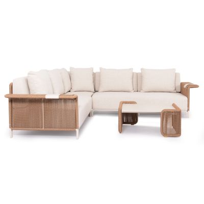 Outdoor Lounge Set 3pcs Aurora