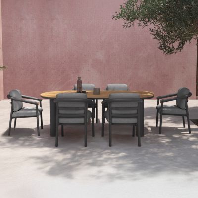 Dining set 6-seat series Eutopia