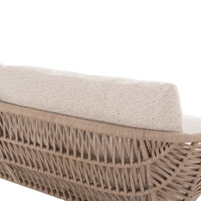 LOUNGE SET 4PCS AMETHYST SM6501.02 BEIGE ALUMINUM-ROPE-SINTERED STONE