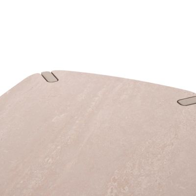 LOUNGE SET 4PCS AMETHYST SM6501.02 BEIGE ALUMINUM-ROPE-SINTERED STONE