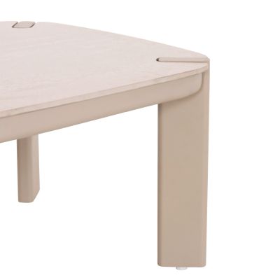 LOUNGE SET 4PCS AMETHYST SM6501.02 BEIGE ALUMINUM-ROPE-SINTERED STONE