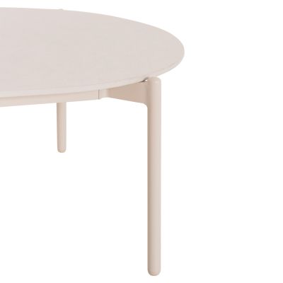 OUTDOOR LOUNGE SET 4PCS RIVEN SM6394.01 IVORY ALUMINUM-ROPE-BEIGE FABRIC