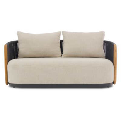 ΚΑΝΑΠΕΣ ΔΙΘΕΣΙΟΣ AUGUSTUS SM6457.01 ΓΚΡΙ ΑΛΟΥΜΙΝΙΟ--ΣΧΟΙΝΙ--OLEFIN 171x91x71Υεκ.