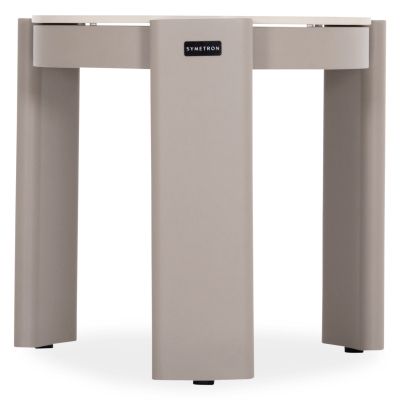 ΤΡΑΠΕΖΑΚΙ ΒΟΗΘΗΤΙΚΟ ΣΤΡΟΓΓΥΛΟ BARON SM6481.04 ΑΛΟΥΜΙΝΙΟ ΣΕ ΜΠΕΖ Φ58,5x50Υεκ.