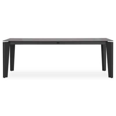 OUTDOOR 6-SEATER DINING SET CERRIG SM10851.01 ALUMINUM-SINTERED STONE-OLEFIN IN GREY