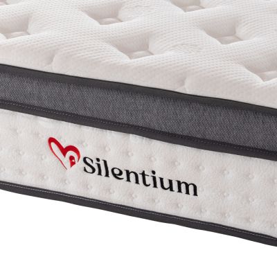 SEMI-DOUBLE BED WITH MATTRESS DOLORES HM10746.03 t.NUBUCK FABRIC IN BEIGE--FOR 120x200cm.