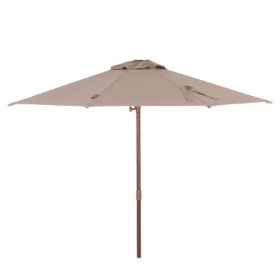 ПРОФЕСИОНАЛЕН ЧАДЪР Φ3,00 м GLADELL - БЕЖОВ АБАРЮР - ТЕРМОПРЕНОСЕН АЛУМИНИЕВ (БЕЗ ОСНОВА)