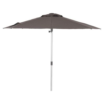 ПРОФЕСИОНАЛЕН ЧАДЪР Φ3,00 м GLADELL - СИВ АБЕНАЗ - АНОДИРАН АЛУМИНИЙ (БЕЗ ОСНОВА)