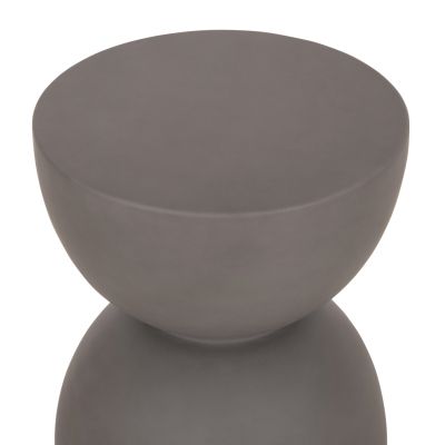 ROUND STOOL ZINI HM6580.01 FIBER CEMENT IN GREY Φ35x43Hcm.