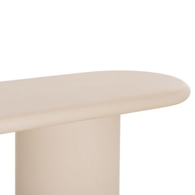 CONSOLE KENJI HM6584.02 FIBER CEMENT IN LIGHT BEIGE--140x40x77Hcm.