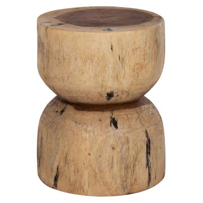 КРЪГЛА ТАБУРЕТКА FEBRY HM9753 НАТУРАЛНО ДЪРВО МАСИВ Φ35x45Hcm.