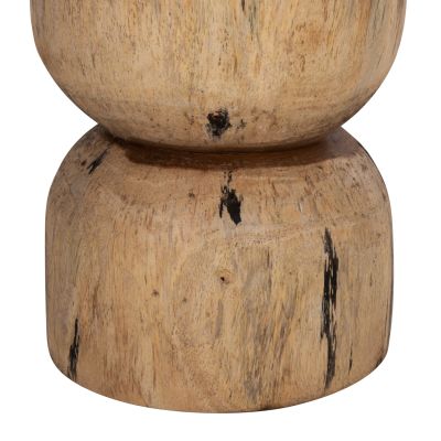 КРЪГЛА ТАБУРЕТКА FEBRY HM9753 НАТУРАЛНО ДЪРВО МАСИВ Φ35x45Hcm.