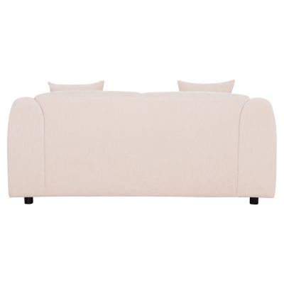 SOFA 2-SEATER JUNOA HM3334.02 ECRU FABRIC 172x89x85Hcm.