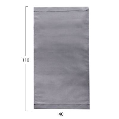 REPLACEMENT TEXTILENE 550gr/m2 2X1 FABRIC HM5805.10Τ FOR LIMNOS DAYBEDS IN GREY 110Χ40cm.