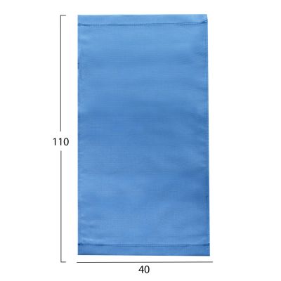 REPLACEMENT TEXTILENE 550gr/m2 2X1 FABRIC HM5805.08Τ FOR LIMNOS DAYBEDS IN SKY BLUE 110Χ40cm.