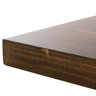 TABLETOP HM6151 SOLID FIR WOOD IN WALNUT VARNISH 120x80x4(thickness)cm.