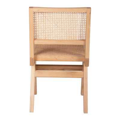 CHAIR FREDRIK HM9873 ASHWOOD AND NATURAL RATTAN IN NATURAL COLOR 45x55,5x83Hcm.