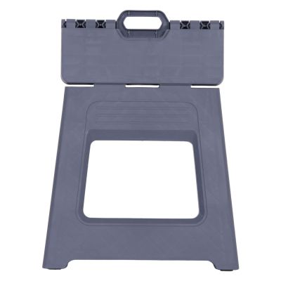 FOLDABLE POLYPROPYLENE STOOL SOLIS HM18392.01 GREY 30x25x30Hcm.