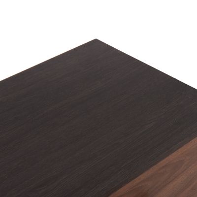 CHEST OF (4) DRAWERS CARYS HM745.11 MELAMINE IN WALNUT/WENGE 75.5x40x83Hcm.