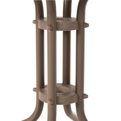 OUTDOOR 3PCS DINING SET LIMA HM10881.04 METAL & TEXTILENE IN CHAMPAGNE COLOR (ROUND)