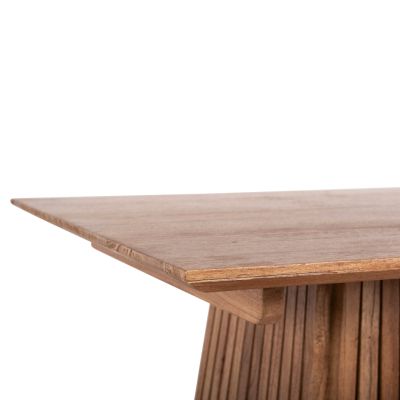 DINING TABLE SQUARE FRANTZ HM9458.11 SOLID MINDI WOOD 80x80x75Hcm.