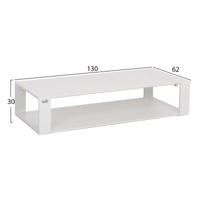 OUTDOOR LOUNGE SET 4PCS LAITH HM6551.02 ALUMINUM FRAMES & CUSHIONS IN CREAM WHITE