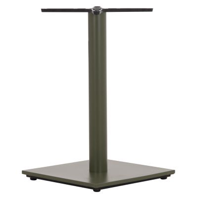 TABLE BASE HM438.28 METAL IN GREEN-HEIGHT ADJUSTERS 46x46x72Hcm.