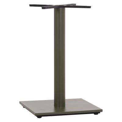 TABLE BASE HM438.28 METAL IN GREEN-HEIGHT ADJUSTERS 46x46x72Hcm.