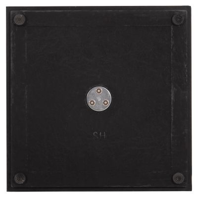 TABLE BASE HM438.28 METAL IN GREEN-HEIGHT ADJUSTERS 46x46x72Hcm.