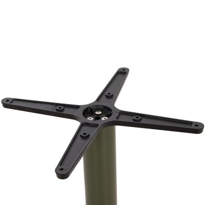 TABLE BASE HM438.28 METAL IN GREEN-HEIGHT ADJUSTERS 46x46x72Hcm.