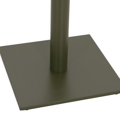 TABLE BASE HM438.28 METAL IN GREEN-HEIGHT ADJUSTERS 46x46x72Hcm.