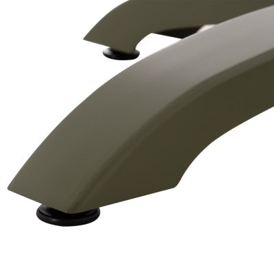 ALUMINUM TABLE BASE HM460.28 GREEN 66x66x72Hcm. CROSS 48x48cm.