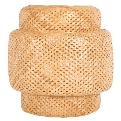 CEILING PENDANT LAMP HM7867 BAMBOO IN NATURAL COLOR Φ51x54-149Hcm.