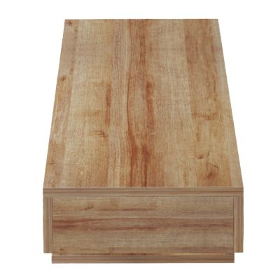 WALL HANGING TV STAND WITH LED SAVOR HM18381.01 MELAMINE IN OAK 150x29.5x22Hcm