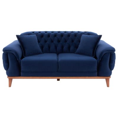 HM3250.18 BENNINGTON, 2-SEATER SOFA-BED, BLUE