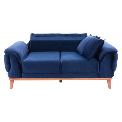 HM3250.18 BENNINGTON, 2-SEATER SOFA-BED, BLUE