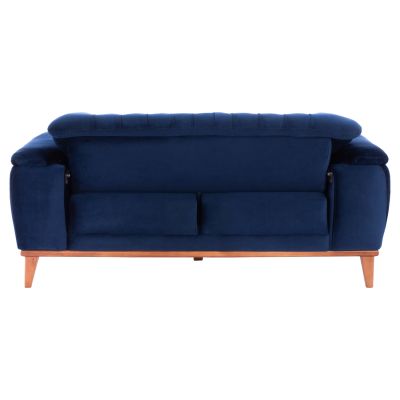 HM3250.18 BENNINGTON, 2-SEATER SOFA-BED, BLUE