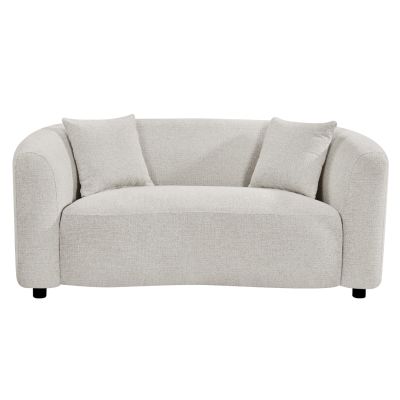 SOFA SET 2PCS NORD HM10811.02 LIGHT BEIGE FABRIC