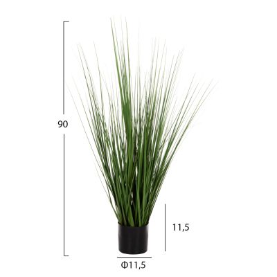 ДЕКОРАТИВНО СИНТЕТИЧНО РАСТЕНИЕ В САКСИЯ HM4013 ТРЕВА Φ11,5x11,5-90Hcm.