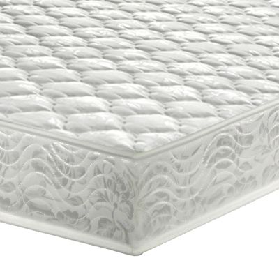 DOUBLE BED WITH MATTRESS SUZIE HM10740 METAL & WOOD IN WALNUT--MATTRESS 150x200cm