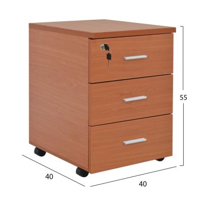 Office set 2 pieces cherry color HM10215.13