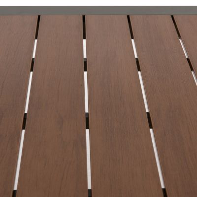 OUTDOOR DINING SET 7PCS HILLIARD HM10999.07 OLIVE GREEN ALUMINUM-POLYWOOD