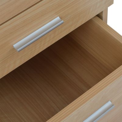 Office set 2 pieces in oak color HM10211.01