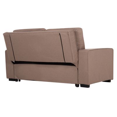 SOFA/BED KANNA 2-SEATER KANNA HM3082.02 WITH BEIGE FABRIC 175x92x87Ηcm