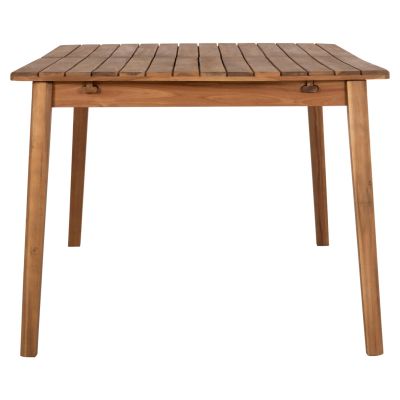 EXTENDABLE DINING TABLE WITH UMBRELLA HOLE FEY HM6519 ACACIA WOOD--NATURAL 180/240x100x74Hcm.